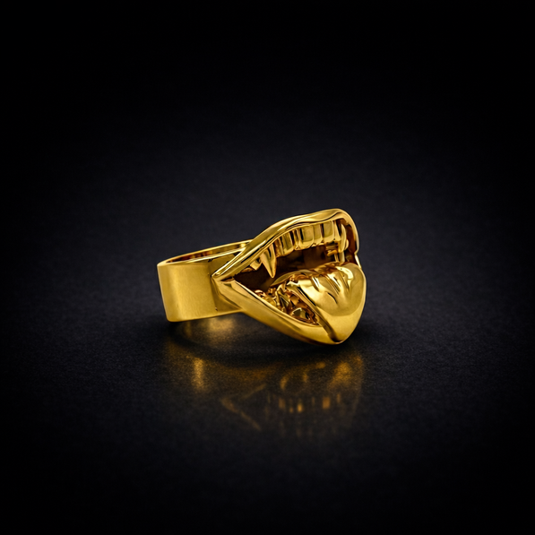 Domain Expansion - 14K Solid Gold Sukuna Inspired Ring (Limited Edition)