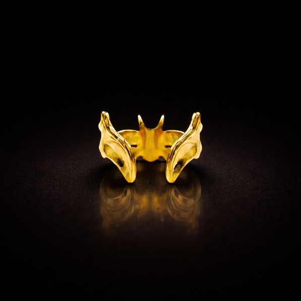 Overheat - 14K Solid Gold Charizard Inspired Ring (Limited Edition)