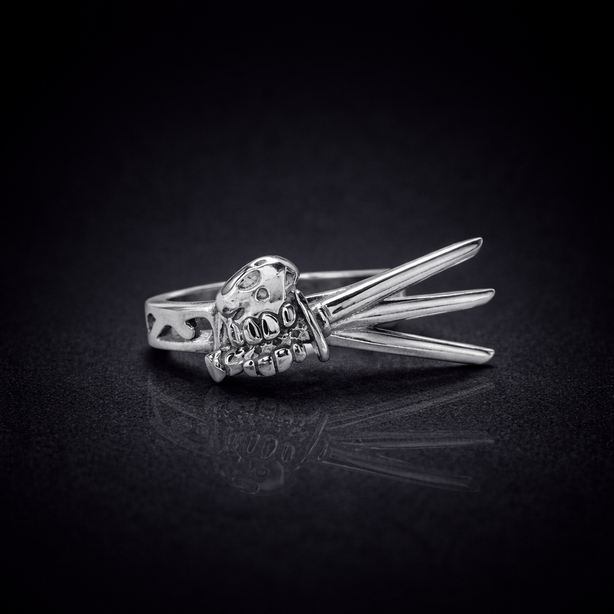 Ashura - Solid Silver Zoro Inspired Ring