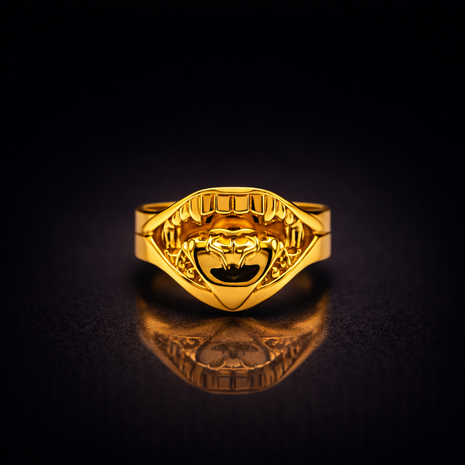 Domain Expansion - 14K Solid Gold Sukuna Inspired Ring (Limited Edition)