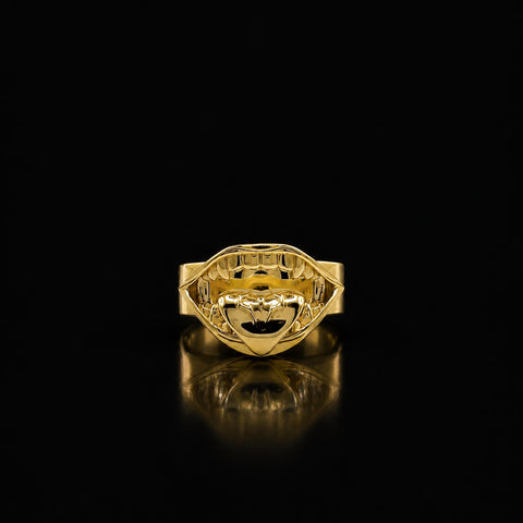 Domain Expansion - 14K Solid Gold Sukuna Inspired Ring (Limited Edition)