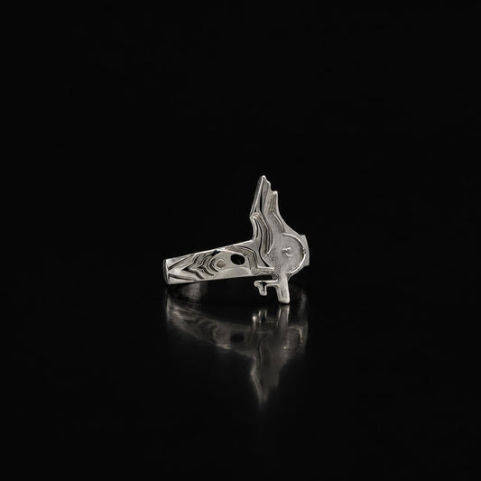 Karma Seal v2 - Solid Silver Boruto Inspired Ring