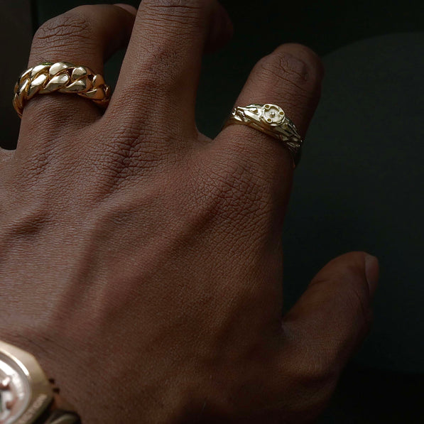 Infinite Tsukuyomi Gold Ring