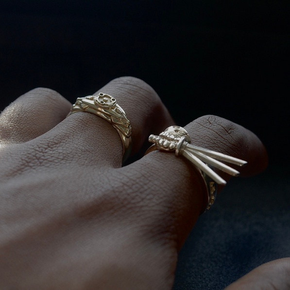 Ashura - Solid Silver Zoro Inspired Ring