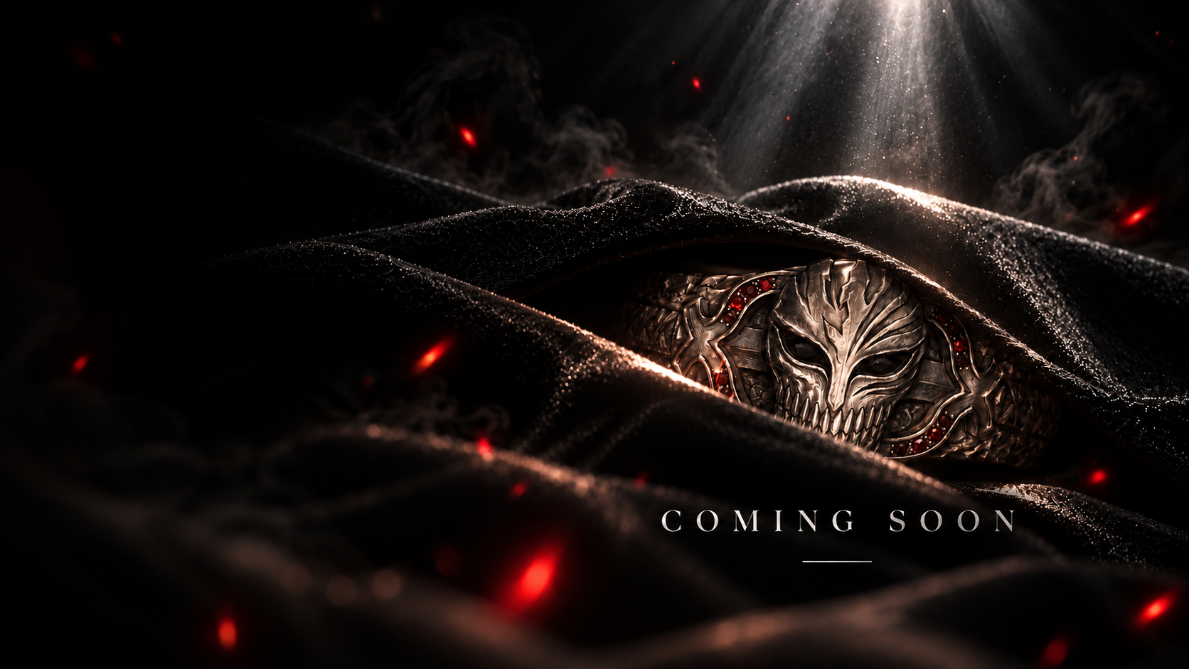 Bleach-inspired ring emerging from a dark, cinematic background